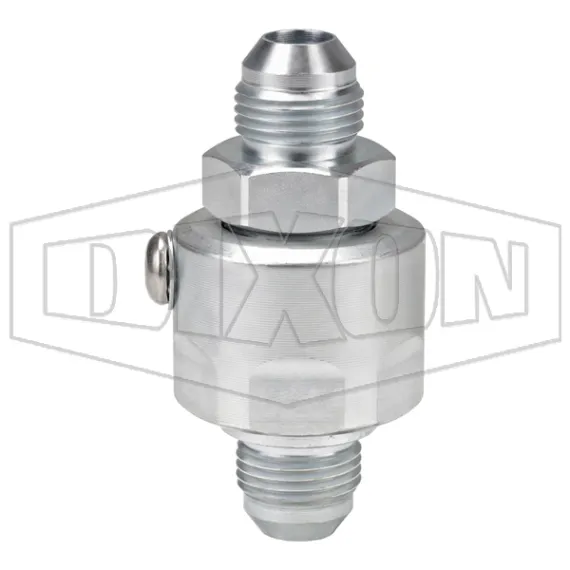 Super Swivels® Male JIC 37° x Male JIC 37° Inline Swivel