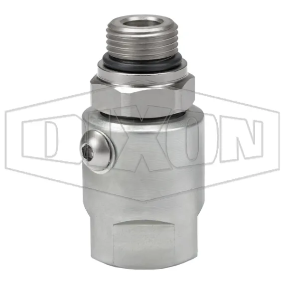 Super Swivels® Male ORB x Female NPTF Inline Swivel