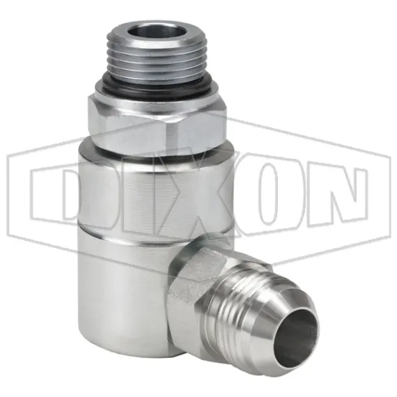 Super Swivels® Male ORB x Male JIC (37°) 90° Elbow