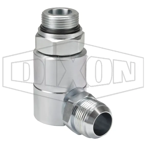 Super Swivels® Male ORB x Male JIC (37°) 90° Elbow