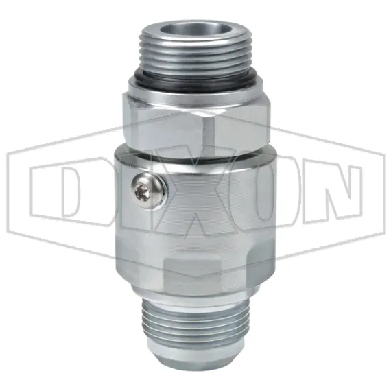 Super Swivels® Male ORB x Male JIC 37° Inline Swivel