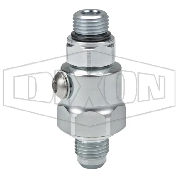 Super Swivels® Male ORB x Male JIC 37° Inline Swivel