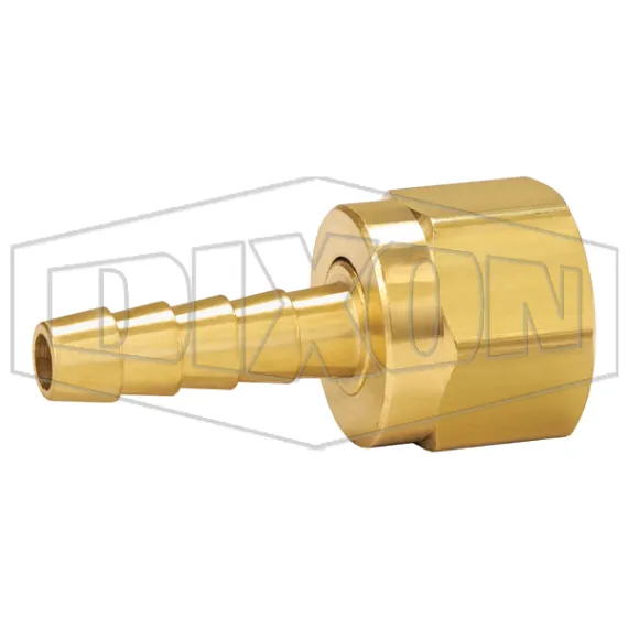 Female 45° SAE Swivel x Hose Barb