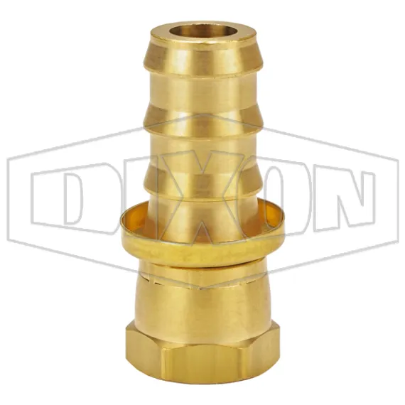 Female 45°SAE/37°JIC Swivel x Push-on Hose Barb