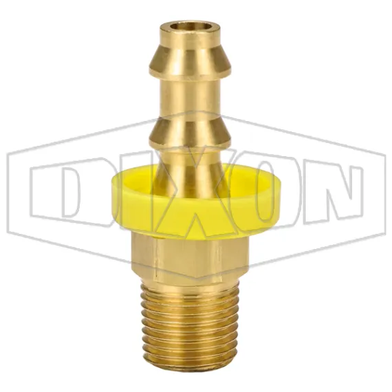 NPTF Male Swivel x Push-on Hose Barb