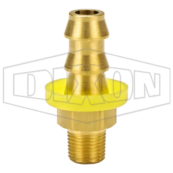 NPTF Male Swivel x Push-on Hose Barb