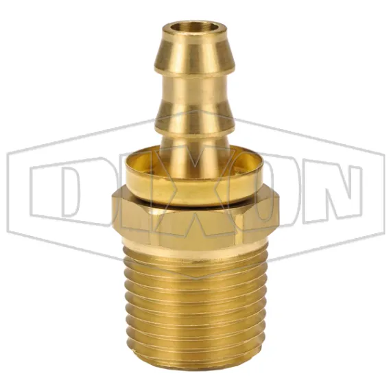 NPTF Male Swivel x Push-on Hose Barb