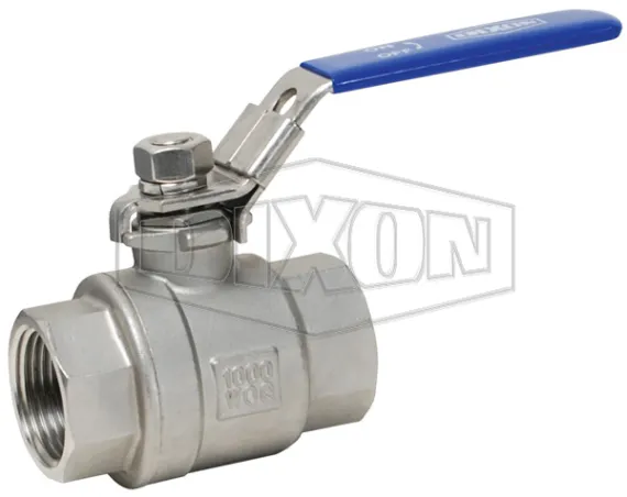 SSLBV100 - Stainless Steel Ball Valve Full Port, Locking Handle