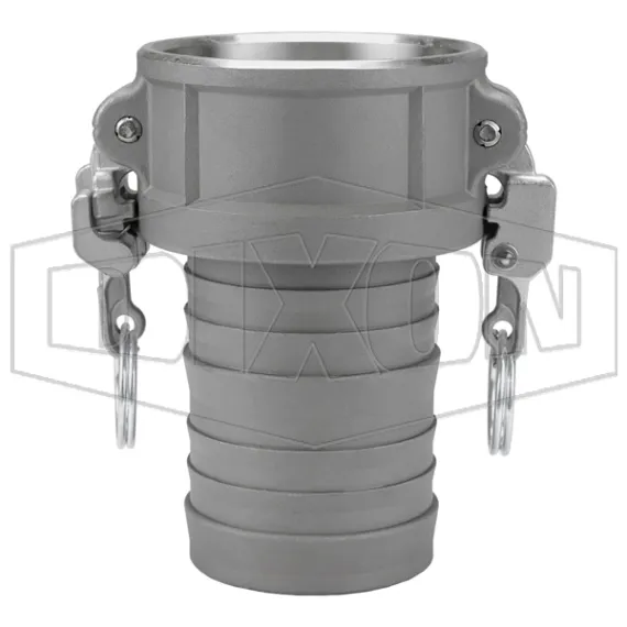 EZ Boss-Lock Cam & Groove Hastelloy Type C Coupler x Hose Shank