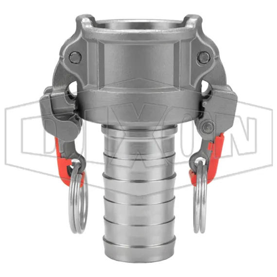 Vent-Lock® Safety EZ Boss-Lock Cam & Groove Type C Coupler x Hose Shank