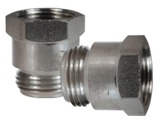 Stainless Male GHT x Female NPT Adapter 