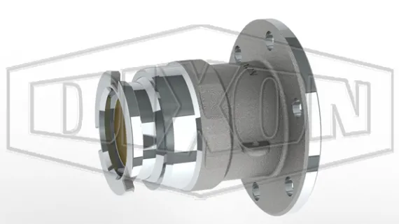 2" Bayonet Dry Disconnect Adapter