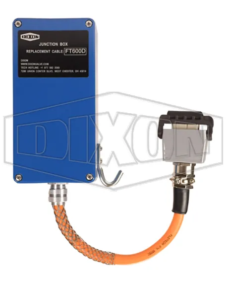 Junction Box for European with Aluminum D-Connector Breakaway