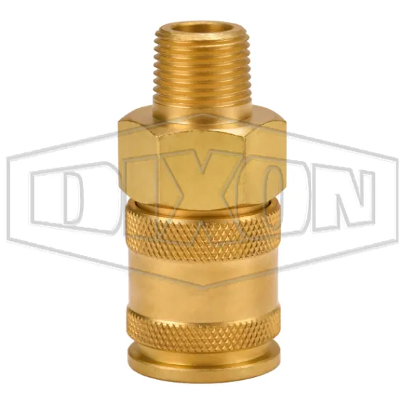 CJ-Series Pneumatic Male Threaded Coupler