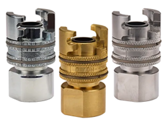 Dual-Lock P-Series Thor Interchange Female Thread Coupler