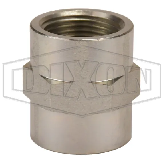 Female NPTF Hex Pipe Coupling