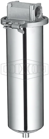 FH-CS-Series Industrial Clamped Cover Single Cartridge Filter Element Housing 