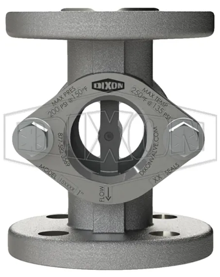 Flanged Sight Flow Indicator- Flapper Style Indicator