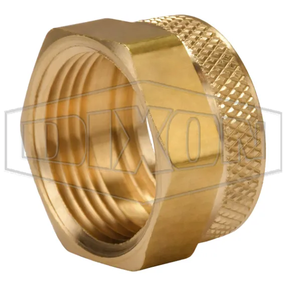 Garden Hose Hex Nut with Knurl