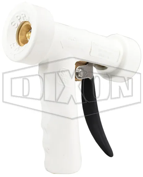 Hot water washdown spray nozzle