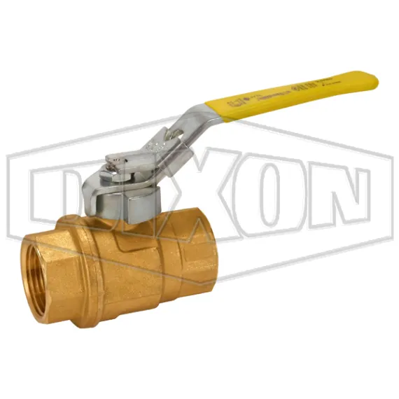 Locking Handle Imported Brass Ball Valve