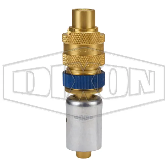Dix-Lock® N-Series Bowes Interchange Coupler with Ferrule Male Locking Head