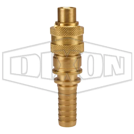Dix-Lock® N-Series Interchange Male End x Hose Barb Plug