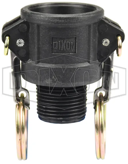 Glass-Filled Polypropylene Cam & Groove Type B Coupler x Male NPT