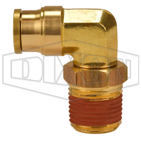 Push-In Male Swivel Elbow