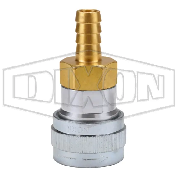 SHD-Series Schrader Pneumatic Standard Hose Barb Coupler