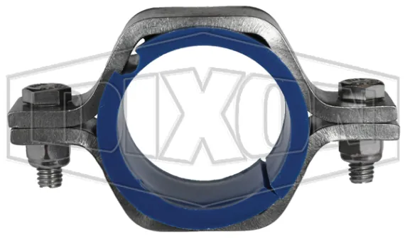 tube hex hanger with metal detectable sleeve 