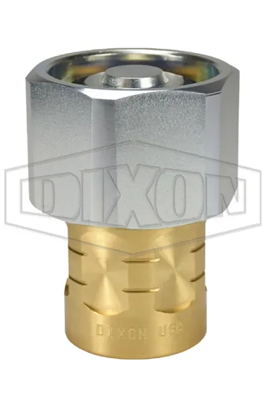 W-Series Wingstyle Hex-Nut Female Threaded Coupler