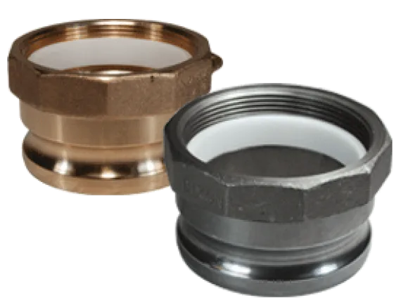 Adapter with Abrasion Resistant Insert