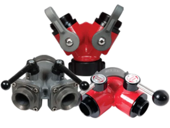 Aluminum 2-Way Ball Valve Female Swivel Inlet