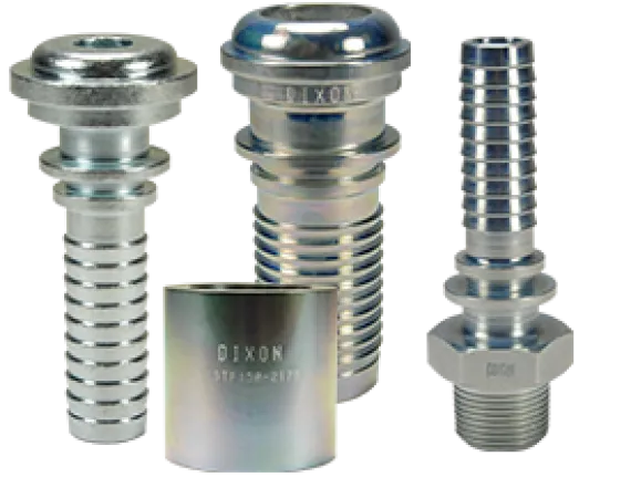 crimp boss steam fittings