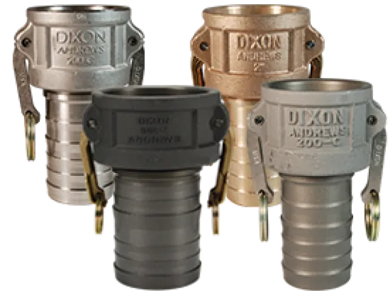 dixon type c coupler x hose shank