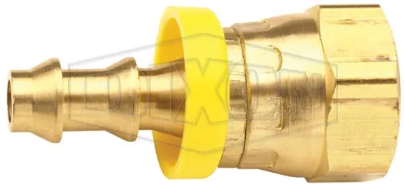 female swivel hose barb