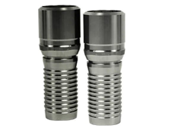 king combination nipple beveled end