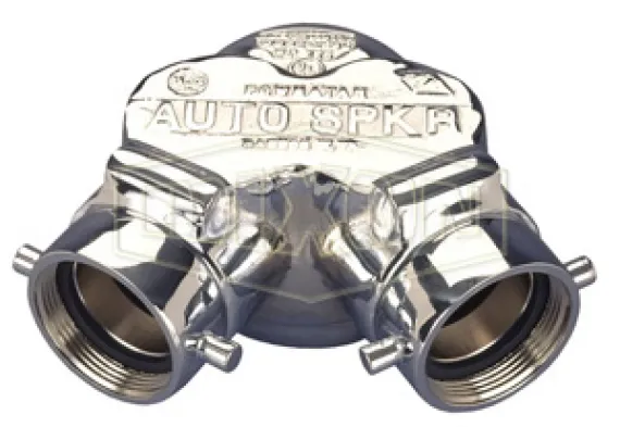 Double Clapper Siamese Connection Bottom Outlet