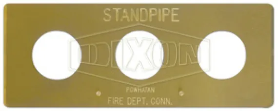 Wall Plate for Concealed Three Way Body