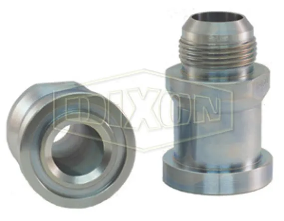 Straight Flange x Male JIC Hydraulic Adapter
