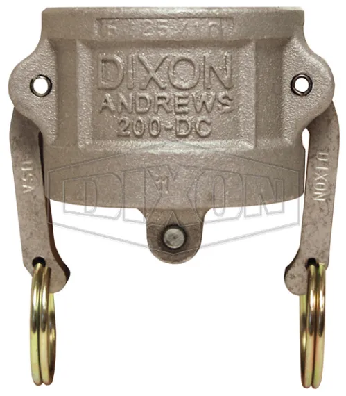 dixon type dc cam and groove dust cap