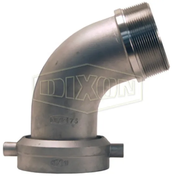 Railroad Tank Car Connection Style T x Male NPT Elbow