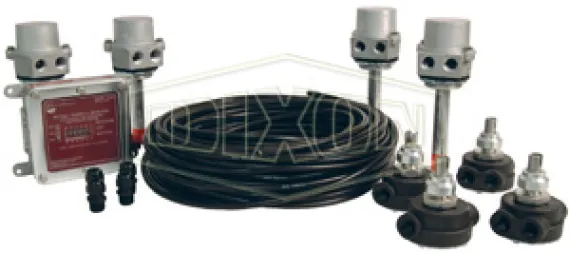 FloTech ROM Type Overfill/Retain Red and Black, 2-Wire Detection System - Top and Bottom Detection