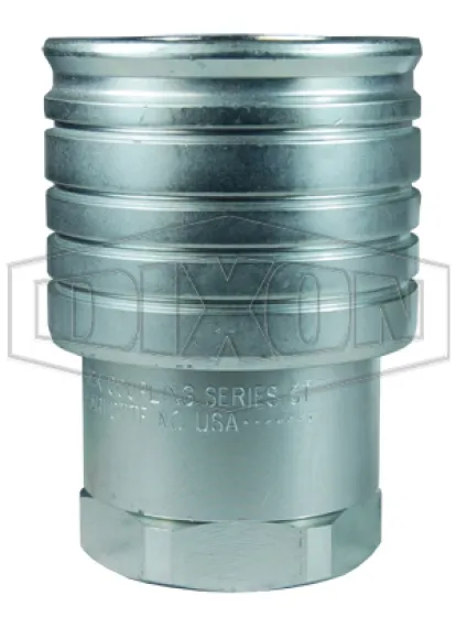 ST-Series Heavy Duty Flushface Female Threaded Coupler