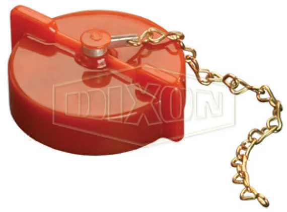 Thermoplastic Pressurized Cap with Chain