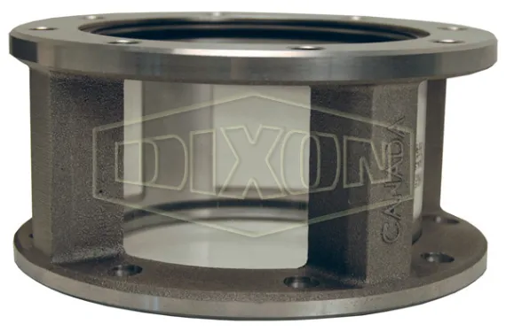 tank truck fittings ttma flange gaskets and sight flow indicators aluminum flanged sight 