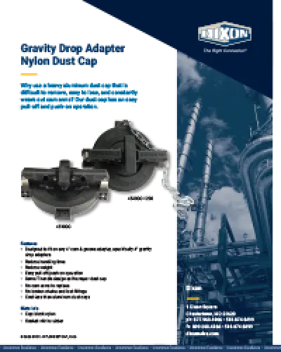 Gravity Drop Adapter Nylon Dust Cap