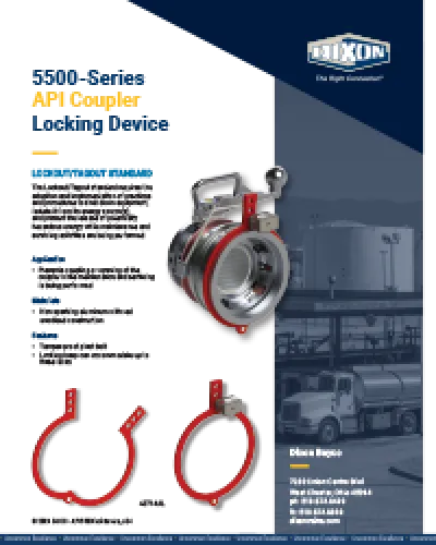 5500-Series API Coupler Locking Device