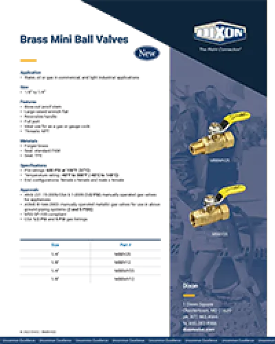 Brass Mini Ball Valves